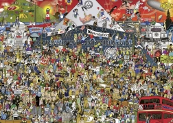 HEYE Puzzle Geschichte der Britischen Musik 2000 Teile