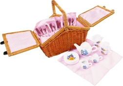Picknickkorb Romantik – Kinder-Teeset small foot (30-teilig)