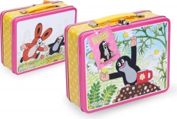 Blechkoffer Krtek rosa für Kinder