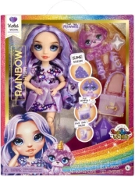 Rainbow High Violet Puppe mit Modeaccessoires