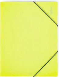 Gummizugmappe A4, undurchsichtig, limettengrün