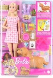 Barbie Geburt von Welpen Spielset