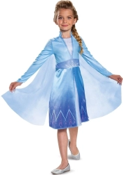 Kinderkostüm Prinzessin Elsa – Blau