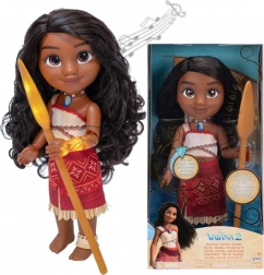 Disney Princess singende Puppe MOANA mit leuchtendem Tattoo und Paddel 35 cm