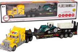 Ferngesteuerter LKW mit Anhänger (60 cm) und Bagger mit Beleuchtung