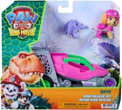 PAW Patrol Dino Movie Skye und Rettungs-Dino-Jet mit Figuren