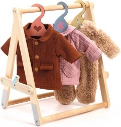 Kleiderbügel mit Aufhängern für Puppen von Djeco