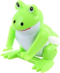 Springender Aufzieh-Frosch – Kunststoffspielzeug für Kinder