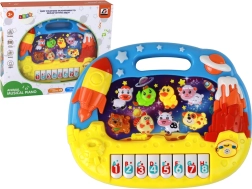 Lehrreiches Klavier mit Weltraummotiv