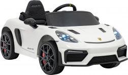Elektrisches Kinderauto Porsche 718 Spyder RS – Weiß