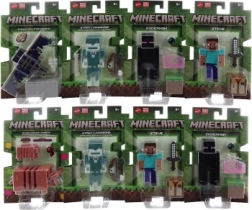 Minecraft-Figur 8 cm mit Portal-Teil