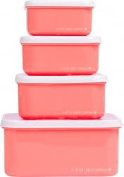 Set aus vier Snackboxen A Little Lovely Company – Spaß