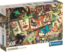 Clementoni Puzzle Schmetterlingssammlung 500 Teile