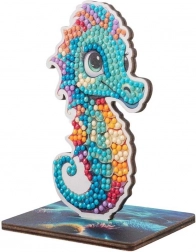 CRYSTAL ART Diamantmalerei Seepferdchen