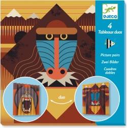 Kinetische Bilder Djeco Wildnis