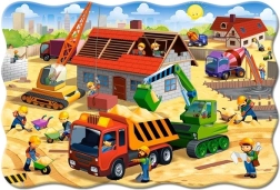 Puzzle MAXI 20 Teile – Haus auf der Baustelle