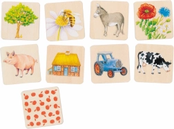 Holz-Memory Bauernhof von GOKI