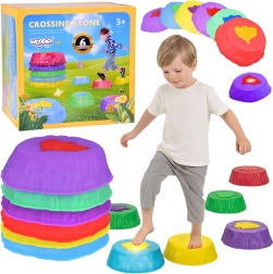 Woopie Balancierende Leuchtsteine Sensorisches Gleichgewichtstraining 6 Stk.