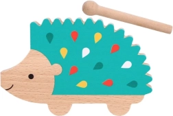 Petit Collage Holz-Guiro Igel