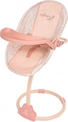 DeCuevas multifunktionaler Hochstuhl und Schaukel für Puppen 3-in-1 Tulipe