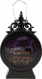 Runde LED-Halloween-Lampe mit Licht