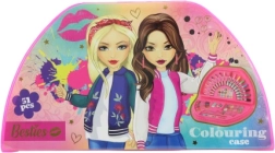 Kreativ-Set zum Zeichnen im Koffer mit Mädchenthema