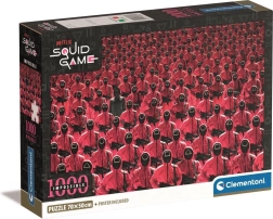 Clementoni Puzzle Impossible Squid Game 1000 Teile