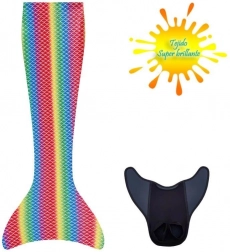 Meerjungfrauenflosse und Bikini Hawai S