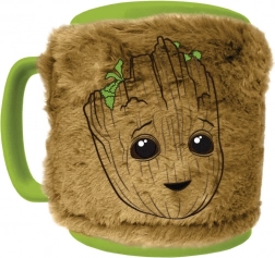 Groot Tasse mit abnehmbarem Plüschüberzug 440 ml