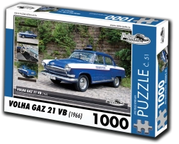 Retro-Auto Puzzle Wolga GAZ 21 VB 1000 Teile