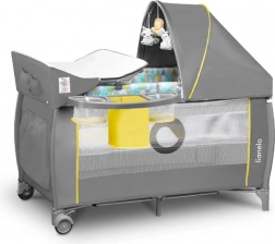 Reisebett Sven Plus von Lionelo – gelb