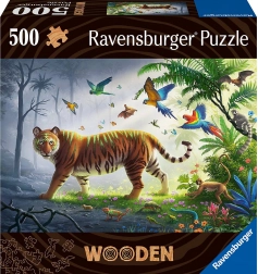 Holzpuzzle Tiger im Dschungel 500 Teile RAVENSBURGER