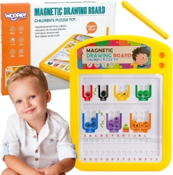 Woopie magnetische Montessori-Zeichentafel mit Metallkugeln