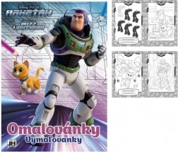 Malbuch Raketenmann A4