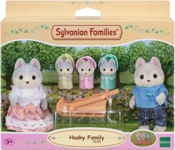 Husky-Familie SYLVANIAN FAMILIES – Figurenset mit Schlitten