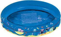 Aufblasbares Kinderplanschbecken PEPPA PIG mit weichem Boden 74 × 18 cm
