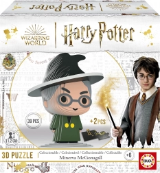 3D-Puzzle HARRY POTTER: Minerva McGonagall 39 Teile