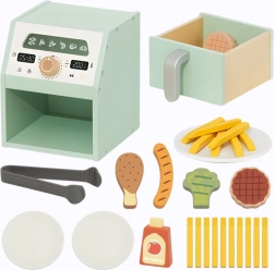 Holz-Heißluftfritteuse TOOKY TOY für Kinder