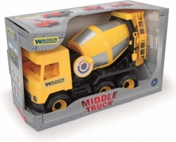 Gelber Betonmischer-Spielzeug Middle Truck
