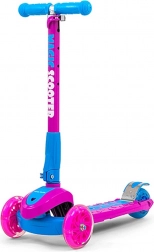 Kinderroller Milly Mally Magic Scooter pink-blau