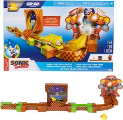 Sonic Go Go Racers Deluxe Rennset mit Mini-Fahrzeug