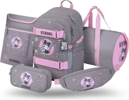 Schulset 5-teilig Baagl Skate Kuromi Grey