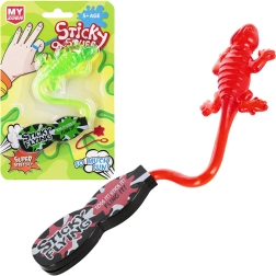 Klebende Eidechse Spielzeug 21 cm
