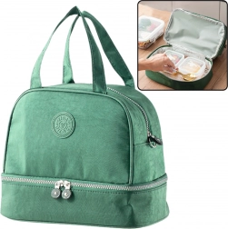 Isolierte Mittagstasche grün