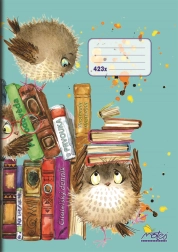 Schulheft A4 für Lesetagebuch, 12 mm liniert, 20 Blatt