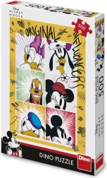 Puzzle Disney - Mickys Bande, 500 Teile