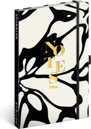 NOTIQUE liniertes Notizbuch Abstrakt 13 × 21 cm