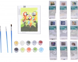 Kreativset Malen nach Zahlen 20x30 cm