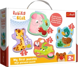 Puzzle Baby Classic – Babytiere TREFL