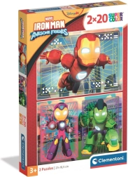 Puzzle Iron Man und seine erstaunlichen Freunde 2×20 Teile
